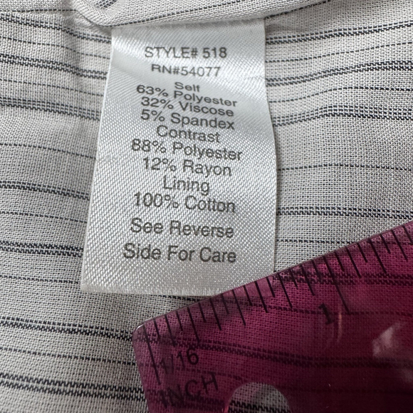 CABI Gray Tweed Sleeveless Vest Jacket Business Career M - Picture 5 of 10